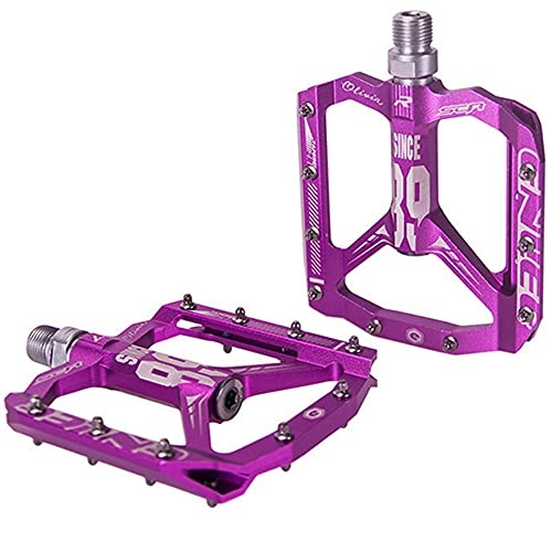 Mountain Bike Pedal : MSG ZY Bicycle Pedal, Cycling Pedal / Bike Pedals 9 / 16 Inch, 3 Ultra Sealed Bearings Pedals for Most Mountain Bikes, Road Bikes, Etc