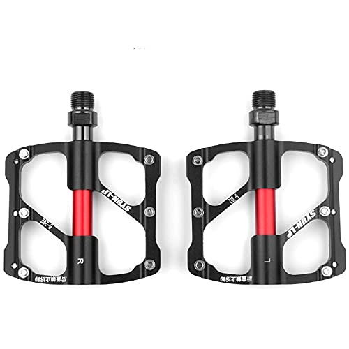 Mountain Bike Pedal : MSG ZY Bike Pedals with Non-Slip steel pins, Mountain Bike Pedal, 9 / 16 Inch Spindle bike Pedals Easy to Replacement for for Mountain Road bike, MTB, BMX