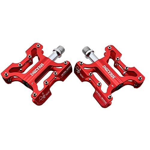 Mountain Bike Pedal : Mtb Pedals Mountain Bike Pedals Bike Accesories Flat Pedals Cycling Accessories Bike Accessories Bmx Pedals Cycle Accessories Bicycle Pedals red, free size