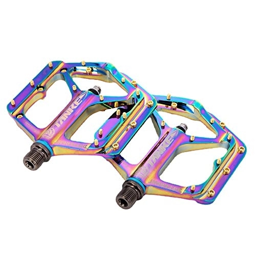 Mountain Bike Pedal : mtb pedals, YIWENG Bicycle Pedals Colorful Cycling Road Bike Pedals Aluminium MTB Bike Pedals