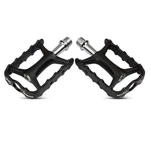 Mountain Bike Pedal : MU Bicycle Pedals Permanent Mountain Bike Pedals, Pedals Accessories Road Commuter Universal Small Bicycle Lock Pedals Easy to Install High Quality, Silver