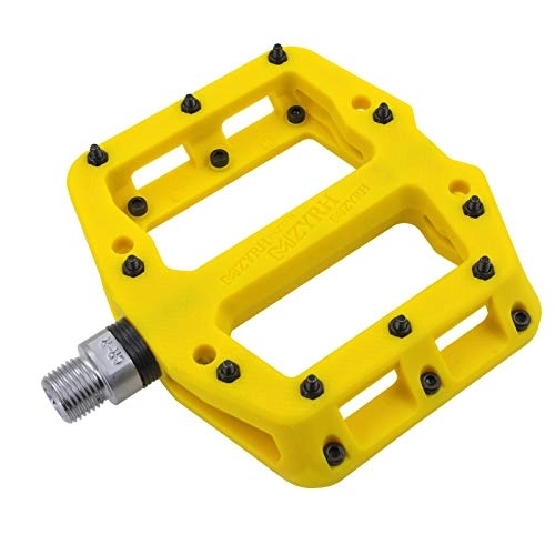Mountain Bike Pedal : MZYRH MTB Bicycle Pedals Nylon 3 Bearing Composite 9 / 16 Mountain Bike Pedals High Strength Non-Slip Bicycle Pedals Surface for Road BMX MTB Fixie Bikesflat
