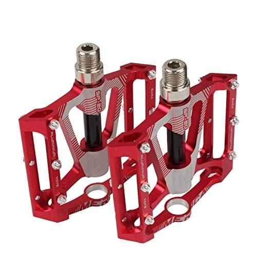 Mountain Bike Pedal : N A Mountain Bike Pedals, Ultra Strong Colorful CNC Machined Cycling Sealed 3 Bearing Pedals, Aluminum Antiskid Durable Bicycle Cycling Pedals for BMX / MTB Road Bicycle 9 / 16