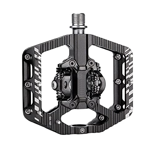 Mountain Bike Pedal : N-X 1 Pair Bike Pedals Double-sided Aluminum Alloy Bicycle Pedals For Road Bike, Mountain Bike, And Hiking Bicycles