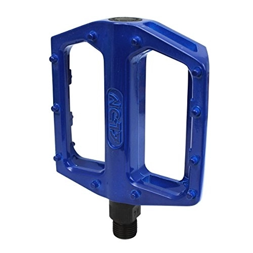 Mountain Bike Pedal : NC-17 Sudpin STD Zero Pro Platform Pedal / Bicycle Pedals MTB / Mountain Bike / BMX Pedal, Aluminium, Durable, Super Lightweight, Fixed Pins blue blue