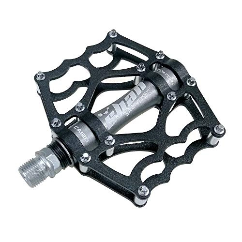 Mountain Bike Pedal : New bicycle bicycle pedal Mountain Bike Pedals 1 Pair Aluminum Alloy Antiskid Durable Bike Pedals Surface For Road BMX MTB Bike 8 Colors (SMS-CA120) Non-slip and durable for mountain bikes, BMX