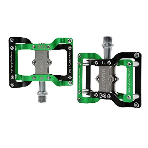 Mountain Bike Pedal : NHP Bicycle bearing pedals, cycling parts, ultra-light aluminum alloy bearings for mountain bikes