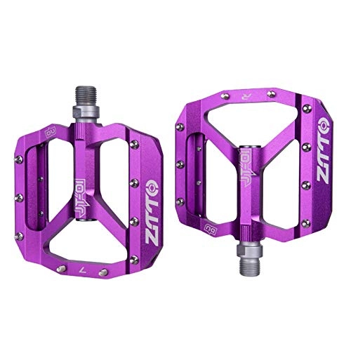 Mountain Bike Pedal : NHP Bicycle pedals, mountain bike pedals, aluminum alloy bearing pedals, board riding pedals