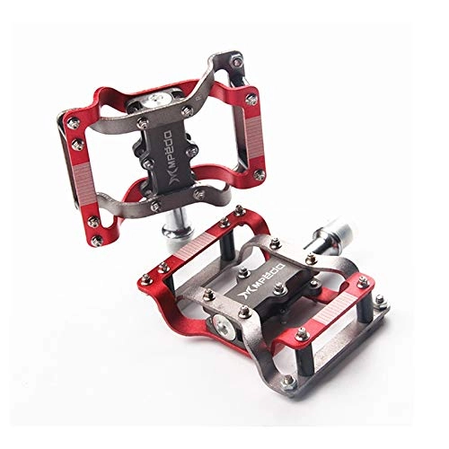 Mountain Bike Pedal : NHP Bicycle pedals, ultra-light aluminum alloy bearing pedals, mountain bike bearing pedals, cycling equipment