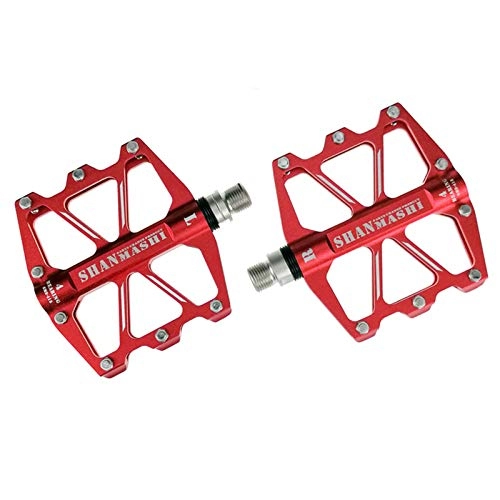 Mountain Bike Pedal : NHP Mountain bike bearing pedals, bicycle wide pedals, pedal bearing lubrication