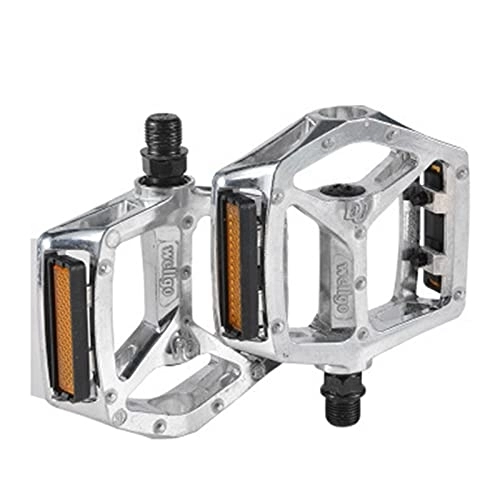 Mountain Bike Pedal : Nichhany Bike Pedals Mountain Bike Pedals Sealed Bearing Platform Non-Slip Road Bicycle Alloy Flat Pedals(Five ropes)
