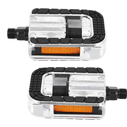 Mountain Bike Pedal : Nicoone Bike Pedals, 180 degrees Folding Foot Pedal with High Carbon Steel Shaft, 12x8x2.5cm