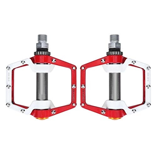 Mountain Bike Pedal : Nologo Aluprey A Pair of Aluminium Mountain Road Bike Pedals Lightweight Bicycle Cycling Replacement Parts