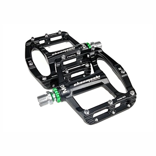 Mountain Bike Pedal : Outdoor Bicycle Pedals Lightweigh Hiker Mountain Bike Pedals Pedals With Three Bearings High-Strength Non-Slip (A Set Of 2) Pedal (Color : 1)