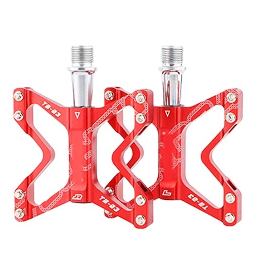 Mountain Bike Pedal : Pangyan Mountain Bike Pedals Ultra Light Non Slip Aluminum Alloy Fixed Bearing Bicycle Pedals