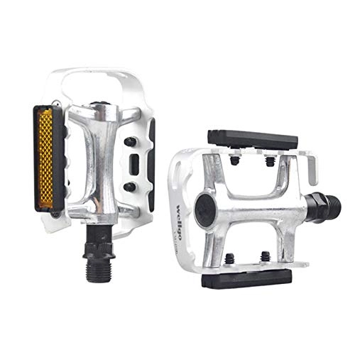 Mountain Bike Pedal : Pedals Aluminum Alloy MTB Road Bike Pedal Ultralight Mountain Bicycle Bearing Pedal (Color : NO2)