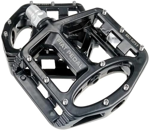Mountain Bike Pedal : Pedals For Mountain Bike Bicycle Pedals Flat Pedals Mtb Pedals Fooker Pedals Pedals For Road Bike Bike Pedals Metal Bike Pedals Pedal Pedals Mountain Bike Pedals Metal Pedals (Color : Schwarz, Size