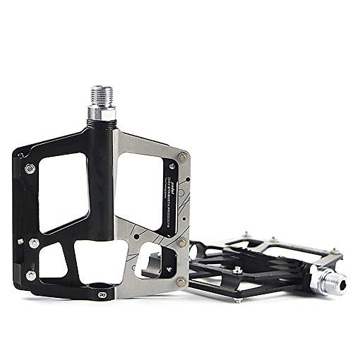 Mountain Bike Pedal : Peggy Gu Mountain Bicycle Pedals Aluminum Alloy Flat Cycling Bmx Pedals Light Weight and Thin Platform