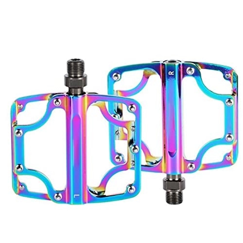 Mountain Bike Pedal : PJKKawesome Strong Bike Pedals Mountain Bike Pedals Mtb Nylon Fiber Bike Pedals Bicycle Cycling Pedals Ultra Aluminum Alloy Non Slip Bicycle Pedals Cycling Replacement Parts Accessories 1pair