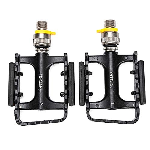 Mountain Bike Pedal : PPA Bicycle Cycling Bike Pedals, New Aluminum Antiskid Durable Mountain Bike Pedals Road Bike Hybrid Pedals