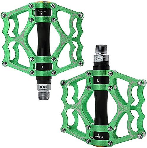Mountain Bike Pedal : QIANMEI wide pedals Bicycle pedals mountain bike|Ultralight Aluminum Pedals|Sealed Bearing Bicycles Accessories|For All Types Of Bicycles