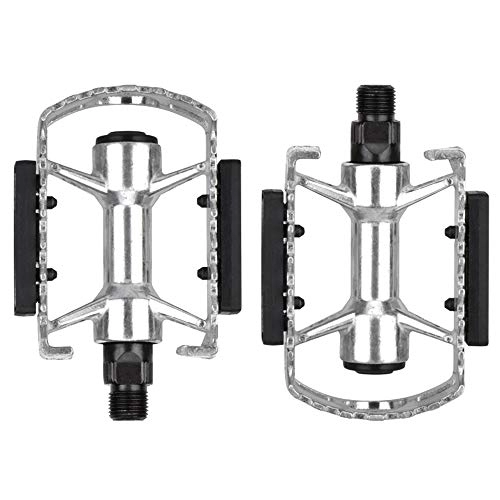 Mountain Bike Pedal : qlly Bike Pedals Bicycle Cycling Bike Pedals, New Aluminum Antiskid Durable Mountain Bike Pedals Road Bike Hybrid Pedals Bike Pedals Cycling Wide Platform Flat Pedals For Road Bike Non-Slip
