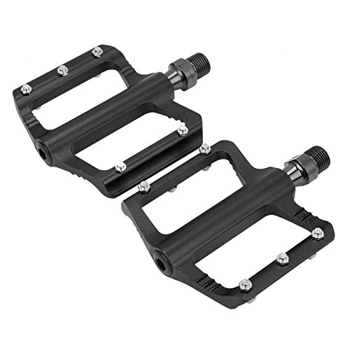 Mountain Bike Pedal : Qqmora Mountain Bike Pedals, Road Bike Pedals Standard Size for Cycling(black)