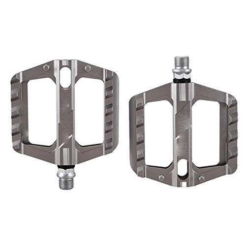 Mountain Bike Pedal : QSWL Bike Pedals, Ultralight Bicycle Bearing Pedal Non-Slip Large Wide Pedal Parts for Mountain Road Bike