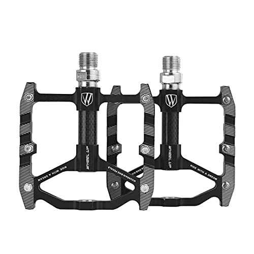 Mountain Bike Pedal : Replacement ​Cycling Pedals, Aluminum Alloy Flat Platform Bicycle Pedals, Boron Steel Spindle, for Urban Commute, Road Bikes, Mountain Bike Pedals