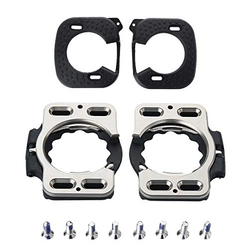 Mountain Bike Pedal : RETYLY Ultra Light Cycling Cleats +Cleat Covers Road Bike Cleats Compatible Rd5 Speedplay Zero Action X1 X2 X5