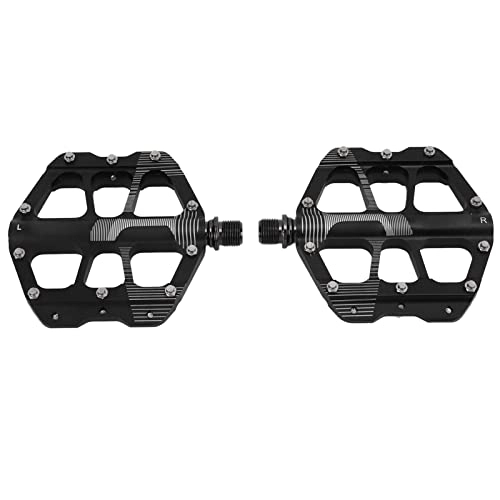 Mountain Bike Pedal : Risegun Bicycle Pedal 1 Pair / set Non Slip Ultralight Bike Pedal 107mm Widen Tread 3 Bearing Cycling Pedals Accessory
