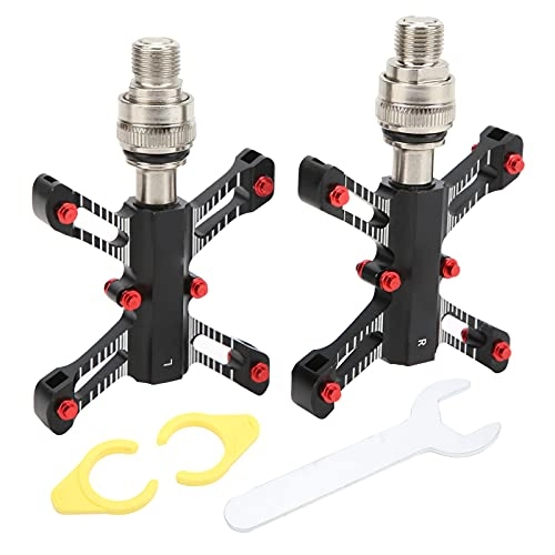 Mountain Bike Pedal : RiToEasysports Bicycle Bearing Pedal, MTB Pedals Durable for Folding Bike Cycling Bicycles And Spare Parts