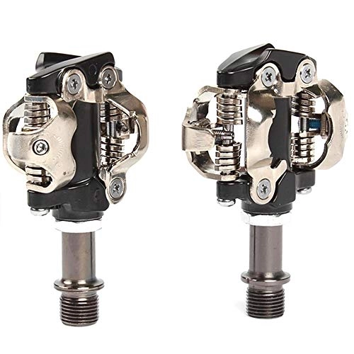 Mountain Bike Pedal : Road Bike Clipless Pedals Three Bearing Magnesium Alloy Self-Locking Cycling Pedal 1 Pairs