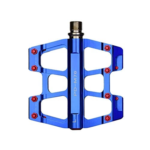Mountain Bike Pedal : Road Bike Pedals, Road Bike Pedals, Aluminum Alloy Bicycle, Mountain Bike Pedal Plate, Cycling Equipment, Aluminum Alloy Double Sealed Roll Flat Pedals for