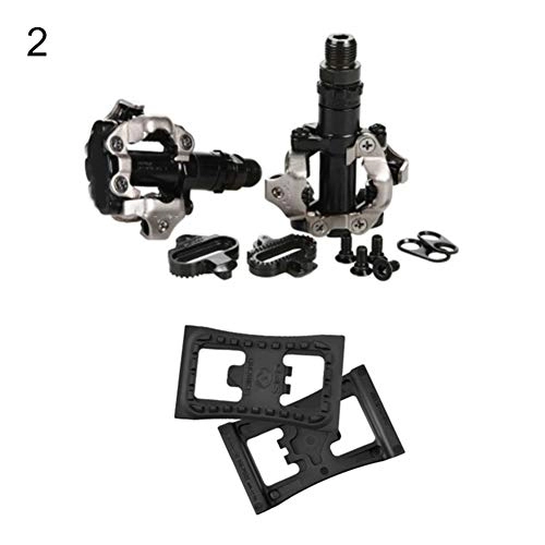 Mountain Bike Pedal : RYcoexs PD-M520 SPD MTB Mountain Bike Bicycle Cycling Self-Locking Clipless Pedals 2