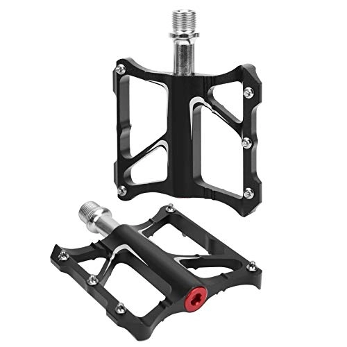Mountain Bike Pedal : SALALIS GUB GC005 Bike Pedals, Universal Thread Mouth GUB GC005 Mountain Bike Pedals Cycling More Grasp the Foot for MTB and Road Bike(black)