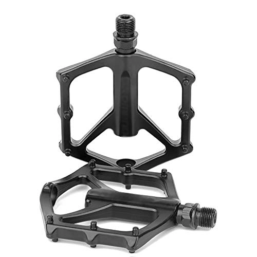 Mountain Bike Pedal : SGYANZLG Bike Flat Pedals MTB Road Bicycle Pedal Anti-Slip Ultralight Pedals Bike Accessories Lightweight And Durable For Outdoor Cycling