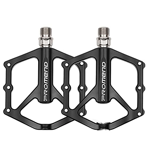 Mountain Bike Pedal : SHHMA Bike Pedals Aluminium Alloy Flat Mountain Bicycle Pedals Anti-Skid Road Bike Pedals Cycling Platform Pedals