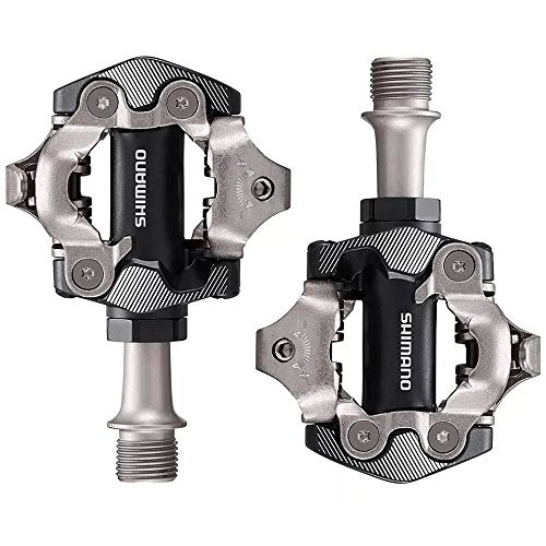 Mountain Bike Pedal : SHIMANO Pedals PD-M8100 Deore XT XC race SPD pedal, Black, 9 / 16 inches