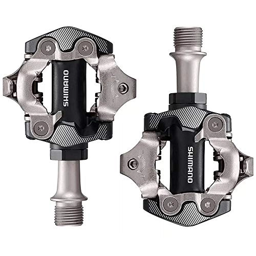 Mountain Bike Pedal : SHIMANO Pedals Unisex's PDM8100 Latest Series Tier 2, Black, 9 / 16 inches
