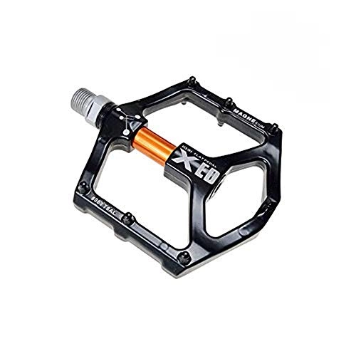 Mountain Bike Pedal : SICOFD Bicycle Pedals Mountain Bike Bicycle Pedals MTB with Sealed Bearings 9 / 16 Inch Axle Diameter Flat Pedals Magnesium Alloy Trekking Pedals for MTB BMX Road Bike Mountain Bike, Orange