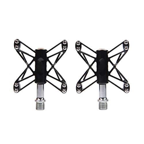 Mountain Bike Pedal : SICOFD Bicycle Pedals MTB, Butterfly Shape Trekking Pedals Bicycle Pedals Anti Slip Chrome Molybdenum Steel, with Sealed Bearings Non-slip CNC Aluminum