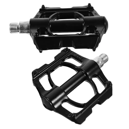 Mountain Bike Pedal : Sosoport 1 Pair Mountain Bike Pedals with Aluminum Alloy Bearings Bike Footrest Lever Pedal Bike Pedals Adult Bicycle Pedal Road Bike Pedals Cycle Pedals Road Bike Supplies Component Riding