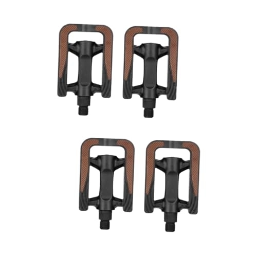 Mountain Bike Pedal : Sosoport 2 Pairs Pedals kids bike accessories cycling accessories mountain pedal se bike accessories bike accessories for kids MTB Bike folding ball engineering plastic bicycle shoes child