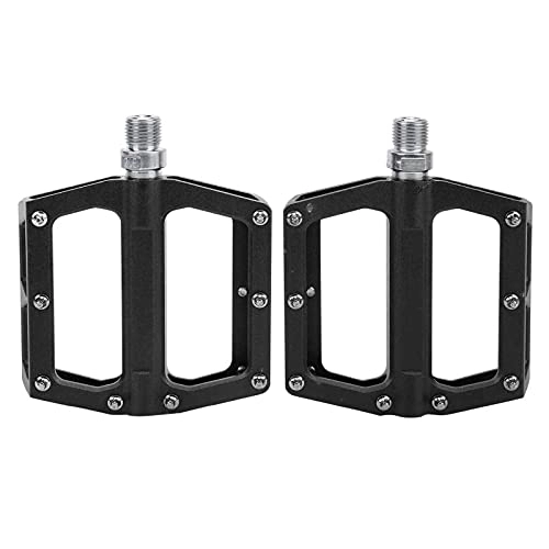 Mountain Bike Pedal : SPYMINNPOO Bicycle Platform Flat Pedals, 2pcs Mountain Bike Pedals Non?Slip Aluminum Alloy Lightweight Bicycle Platform Flat Pedals(red) Sportinggoods Bicycles Sportinggoods Bicycles And Spare Parts