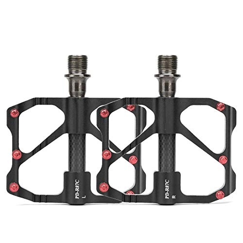 Mountain Bike Pedal : STRTT Bike Pedals 9 / 16 for Mtb Mountain Road Bicycle Flat Pedal Universal Lightweight Aluminum Alloy Platform Pedal for Travel Cycle-cross Bikes Etc