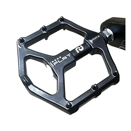 Mountain Bike Pedal : SZTUCCE Pedal Ultra-light Mountain Bike Bicycle Pedals Flat Platform Pedals Big Foot Road Bike Bearing Pedals Bicycle Bike Parts