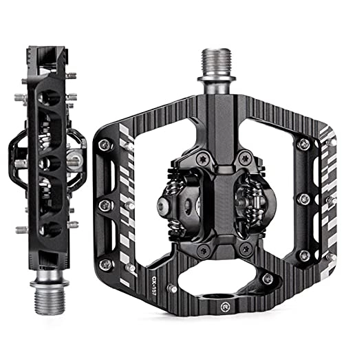 Mountain Bike Pedal : Taomeng Mountain Bike Pedals Bicycle Flat Pedal - Double-sided Aluminum Alloy Platform Pedals Universal Lightweight Non-Slip Cycling Pedals For BMX MTB Road Mountain Bike