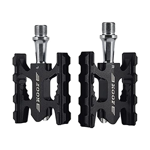 Mountain Bike Pedal : Taomeng Mountain Bike PedalsBicycle Flat Pedals - Universal Aluminum Alloy DU Platform Pedals Non-Slip Cycling Pedals Folding Bearing Pedal For BMX MTB Road Mountain Bike