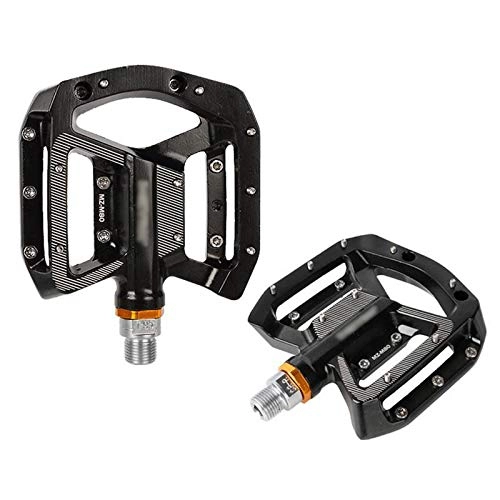 Mountain Bike Pedal : TGhosts Bicycle Pedal, 1 Pair Of Bicycle Pedal Aluminum Alloy Die-Cast Needle Roller Bearing Pedal Mountain Bike Road Bike Riding Accessories